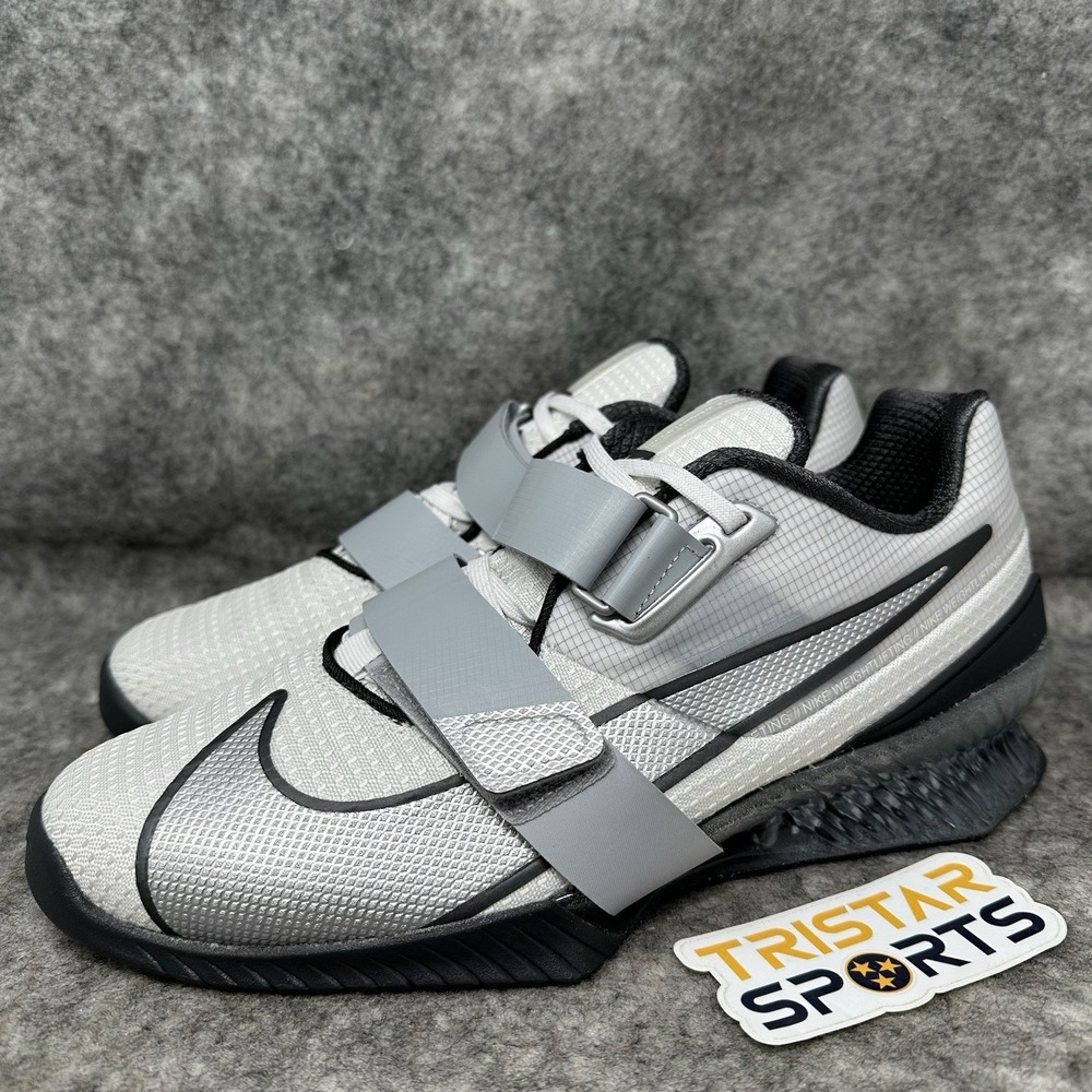 Nike Romaleos 4 SE Lifting Shoes Mens Sz 8.5 Phantom Dust Silver FZ8663-100